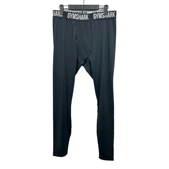 Gymshark Men's Baselayer Leggings Size XXL Black Leggings NEW in package - Picture 1 of 12